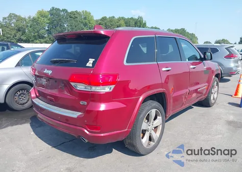 2014 Jeep Grand Cherokee Overland from USA, damaged, VIN 1C4RJECGXEC373661